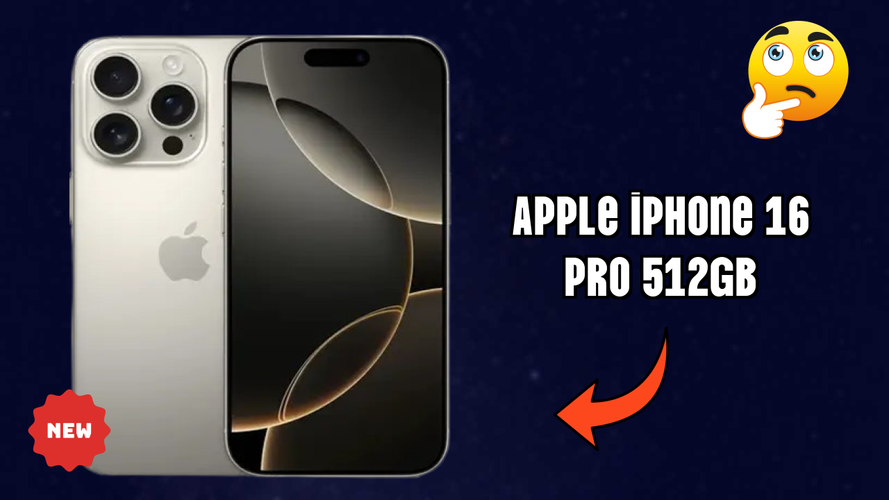 Apple Apple IPhone 16 Pro 512GB - Best Camera Phone Under ₹139,900