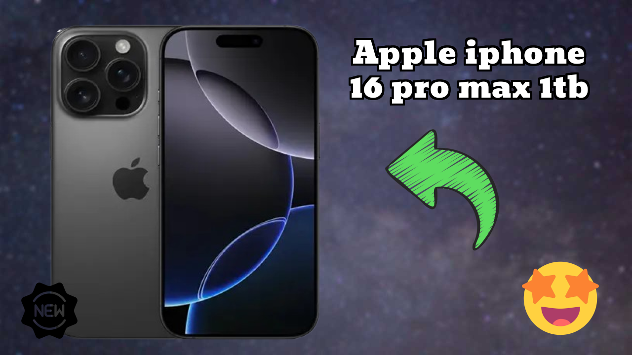 Apple IPhone 16 Pro Max 1TB RAM Review: 8 GB RAM Gaming Tested