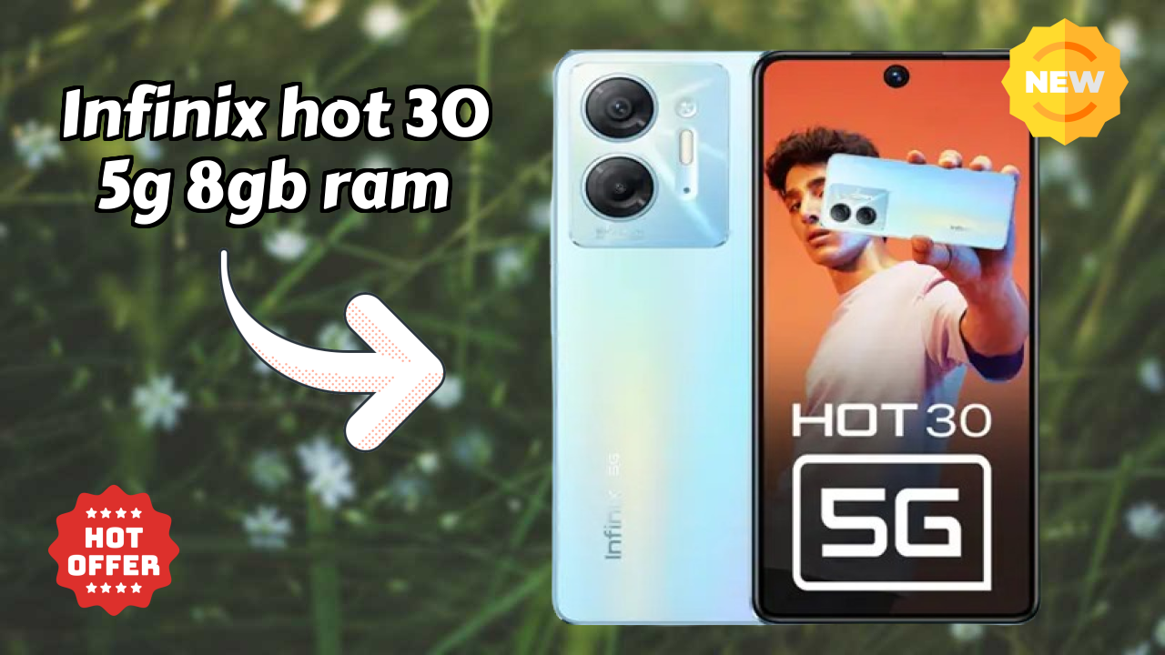 Infinix Hot 30 5G 8GB RAM Performance: 8 GB RAM Gaming Test