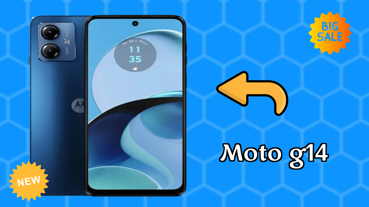 Moto G14 at ₹8,499 - Best Features Highlighted