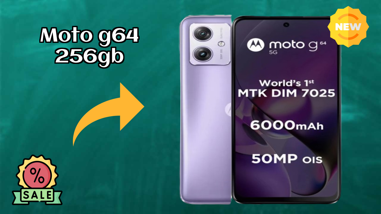 Moto G64 256GB at ₹16,889 - Best Phone in This Price Range