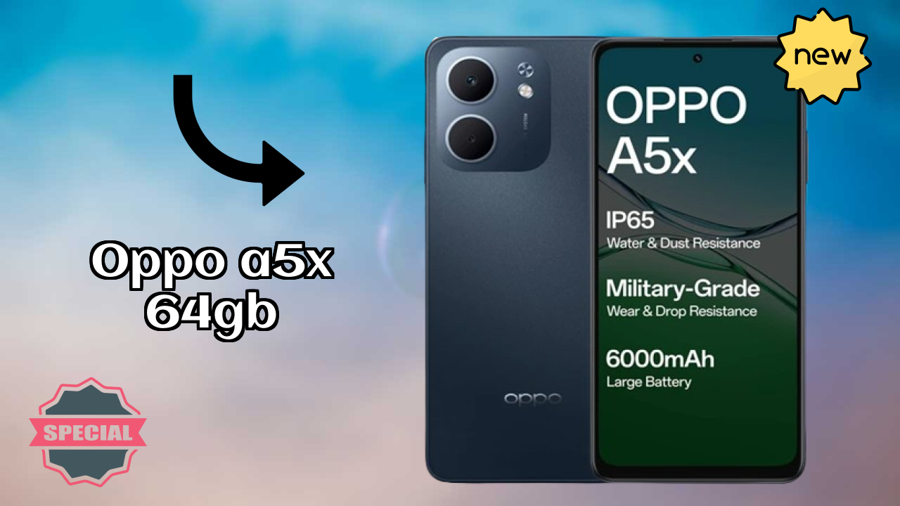 OPPO A5x 64GB Battery Life: 6000 MAh Charging Time