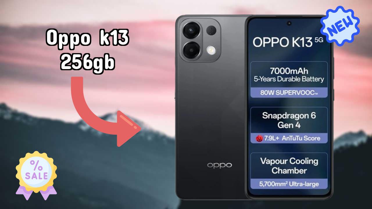 OPPO K13 256GB 2026 All Features Compared With Rivals
