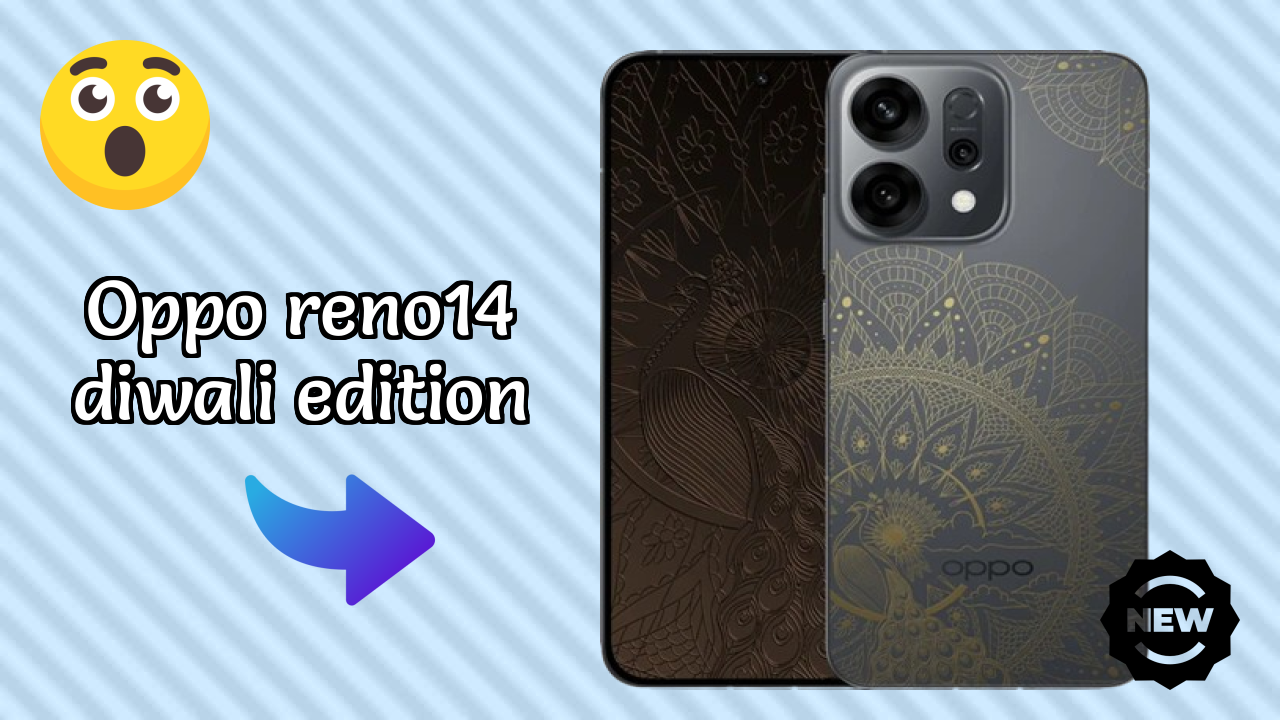OPPO Reno14 Diwali Edition at ₹39,999 - Best Deal Available Now