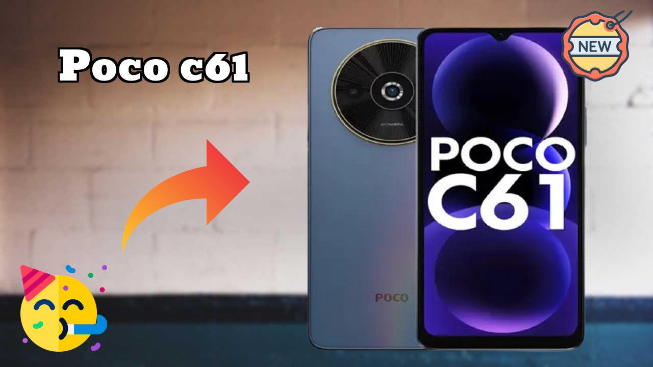 POCO C61 Display Size: 6.71 Inches (17.04 Cm) Screen Quality
