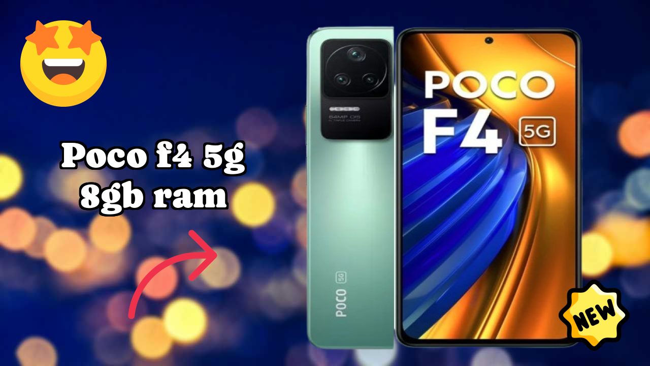 POCO F4 5G 8GB RAM at ₹16,999 - Best Deal Available