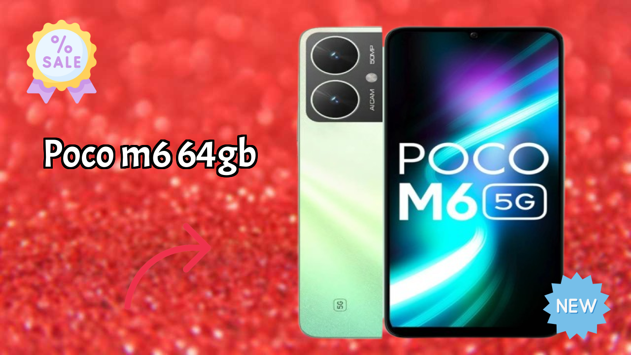 POCO M6 64GB Price Drop: Available at Just ₹7,999