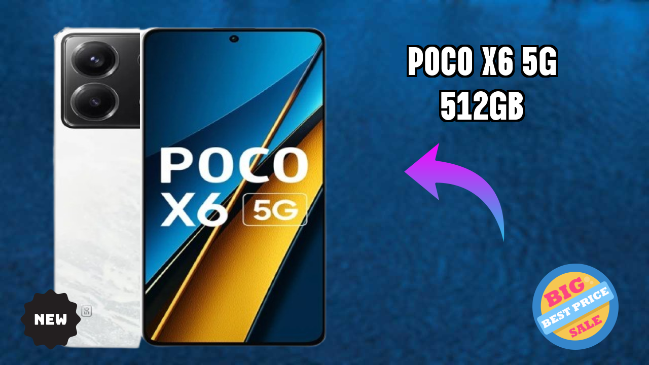 POCO X6 5G 512GB RAM Performance: 12 GB RAM Gaming Review