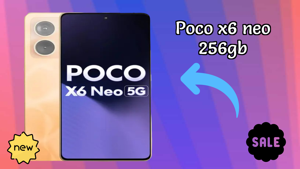 POCO X6 Neo 256GB Display Size: 6.67 Inches (16.94 Cm) Screen Test