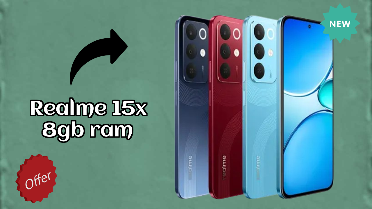 Realme 15x 8GB RAM Test: 8 GB RAM Handles Heavy Apps?