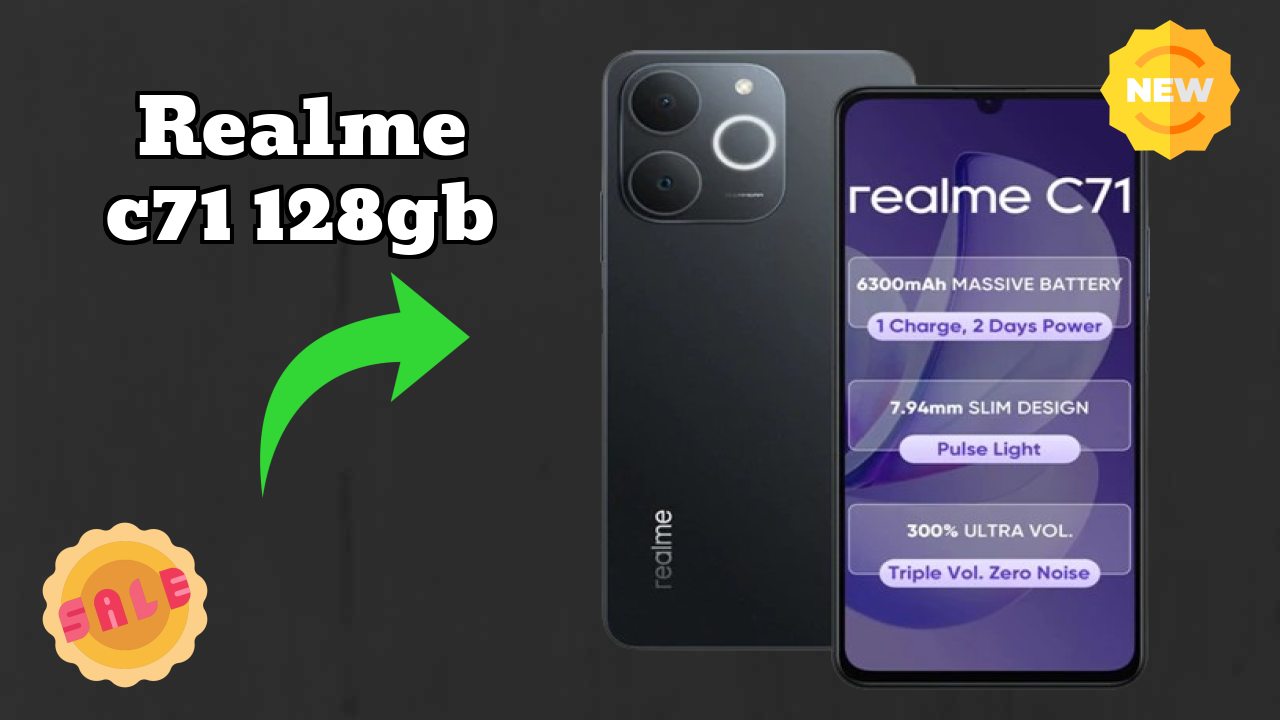 Realme C71 128GB Display Review: IPS LCD Screen