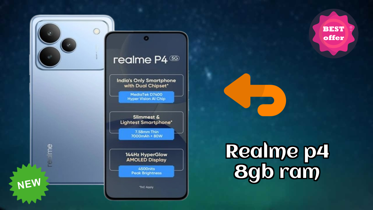 Realme Realme P4 8GB RAM - Top Features You Must Know