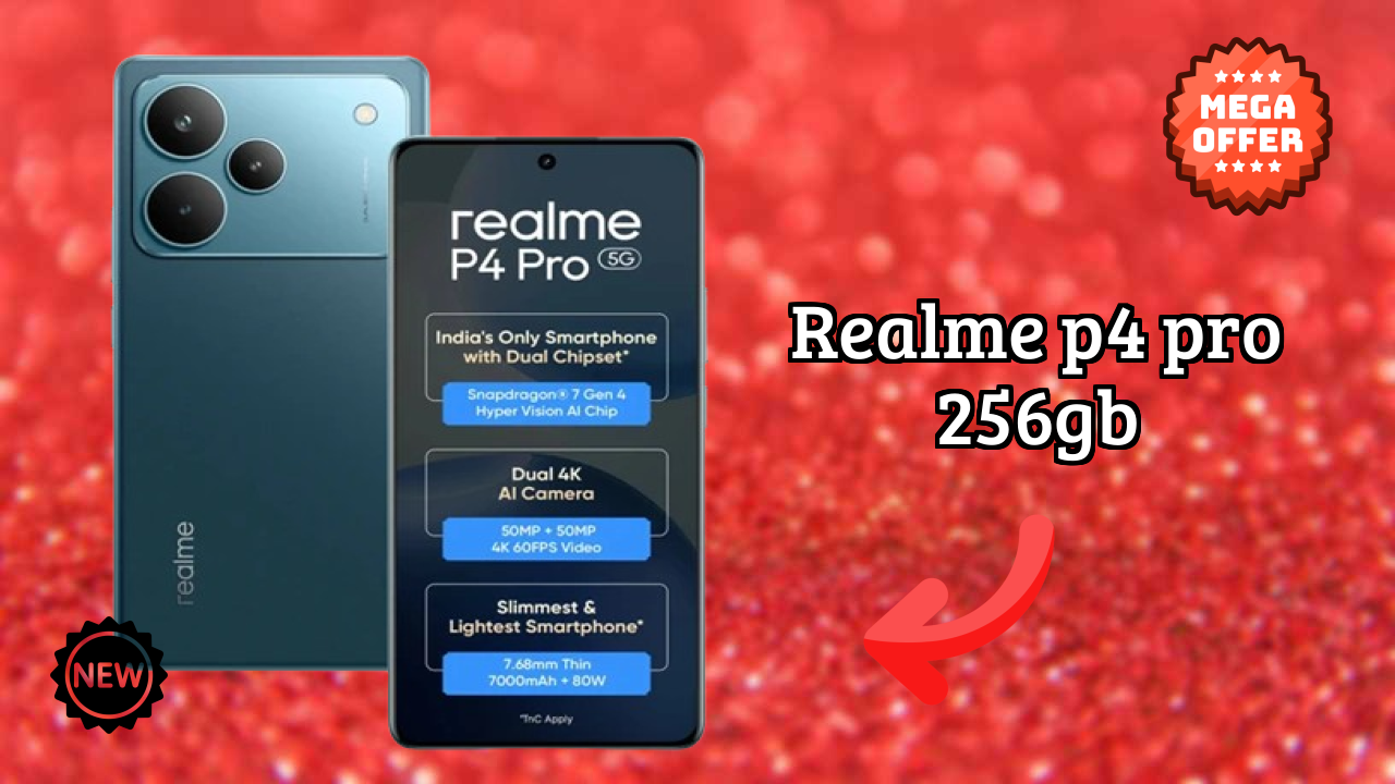 Realme P4 Pro 256GB Gaming Benchmarks: Snapdragon 7 Gen 4 Tested