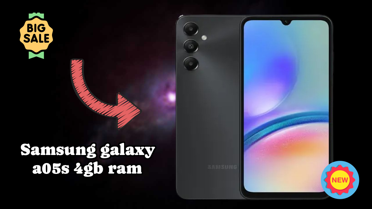 Samsung Galaxy A05s 4GB RAM 2026 Camera, Battery & Display Breakdown
