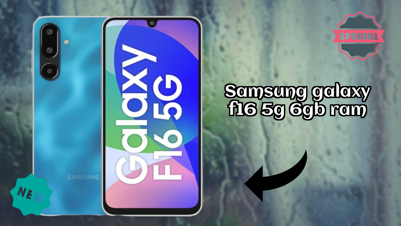 Samsung Galaxy F16 5G 6GB RAM Gaming Test: MediaTek Dimensity 6300 FPS Performance