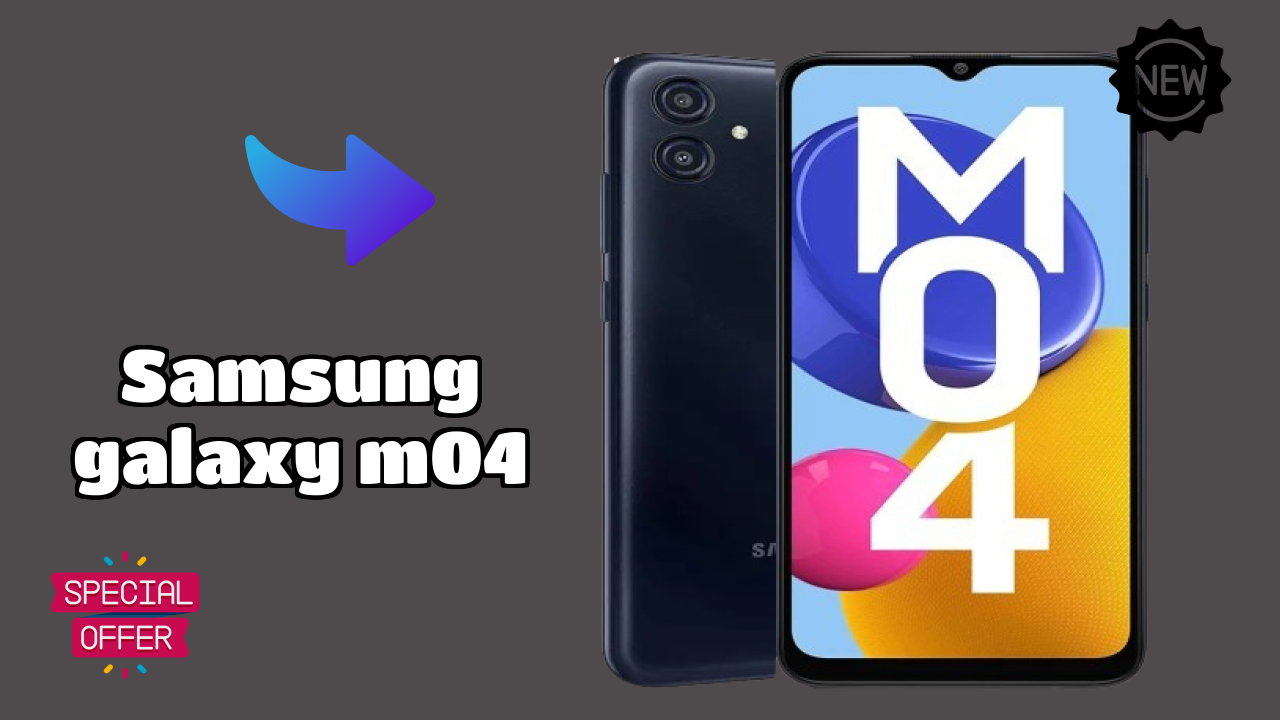 Samsung Galaxy M04 Display Size: 6.5 Inches (16.51 Cm) Screen Review