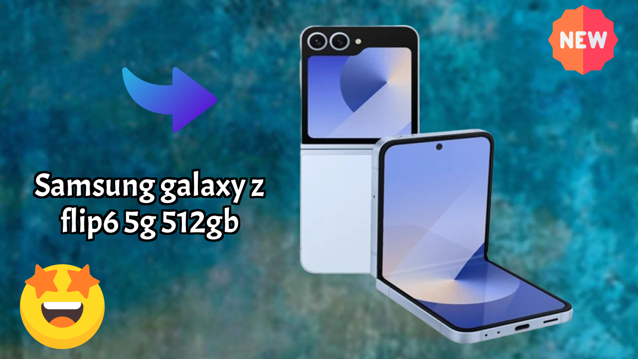 Samsung Galaxy Z Flip6 5G 512GB Display Technology: Dynamic AMOLED 2x (Main Display) Quality