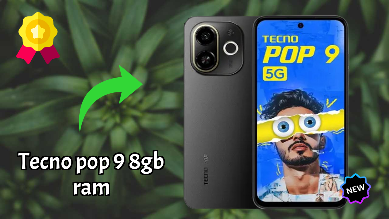 Tecno Pop 9 8GB RAM Display Review: 6.67 Inches (16.94 Cm) Screen Size