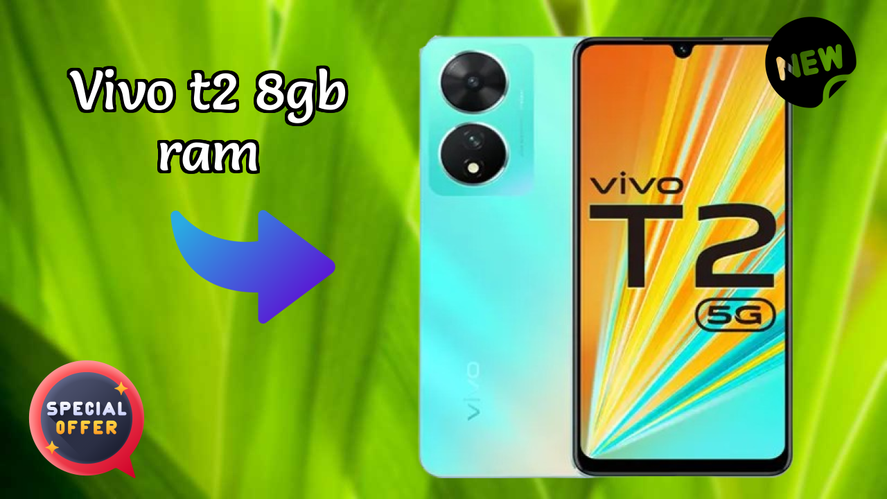 Vivo T2 8GB RAM Display Size: 6.38 Inches (16.21 Cm) Screen Test
