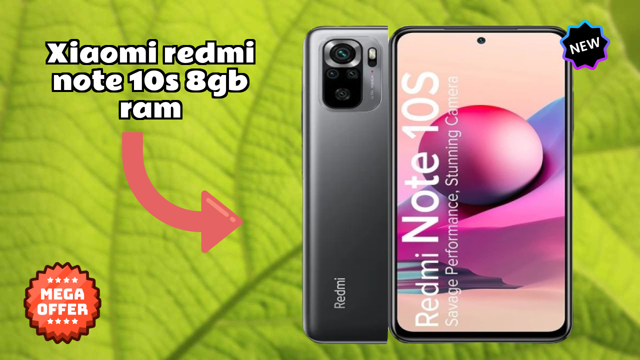 Xiaomi Redmi Note 10S 8GB RAM Display Analysis: 6.43 Inches (16.33 Cm) Quality